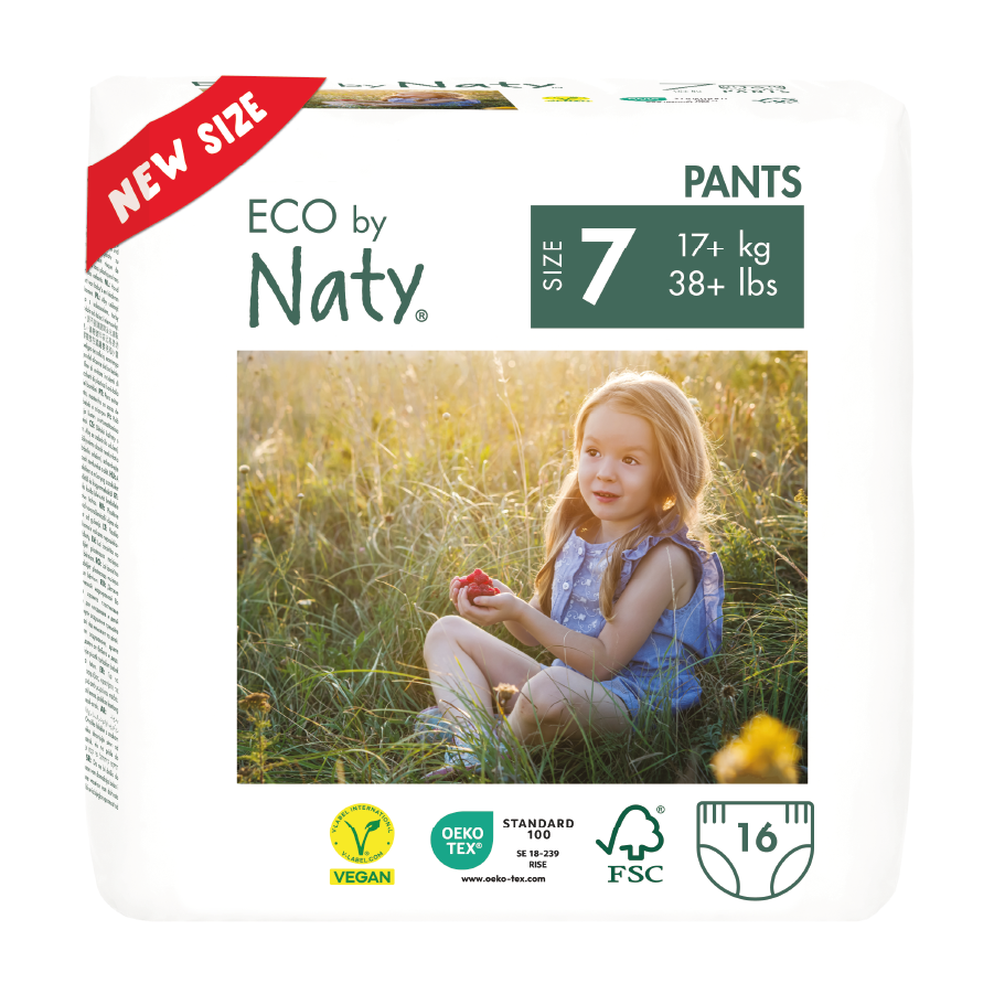 Nappy Pants Single Pack Size 6, , large, Eco by Naty